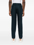 linen tapered trousers
